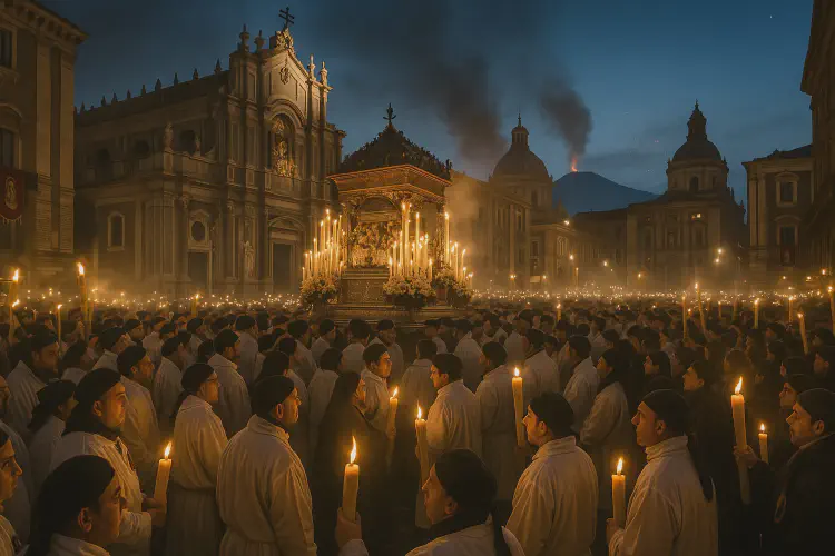 Saint Agatha Festival in Catania