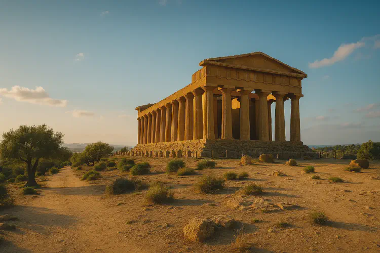 Greek ruins in Sicily